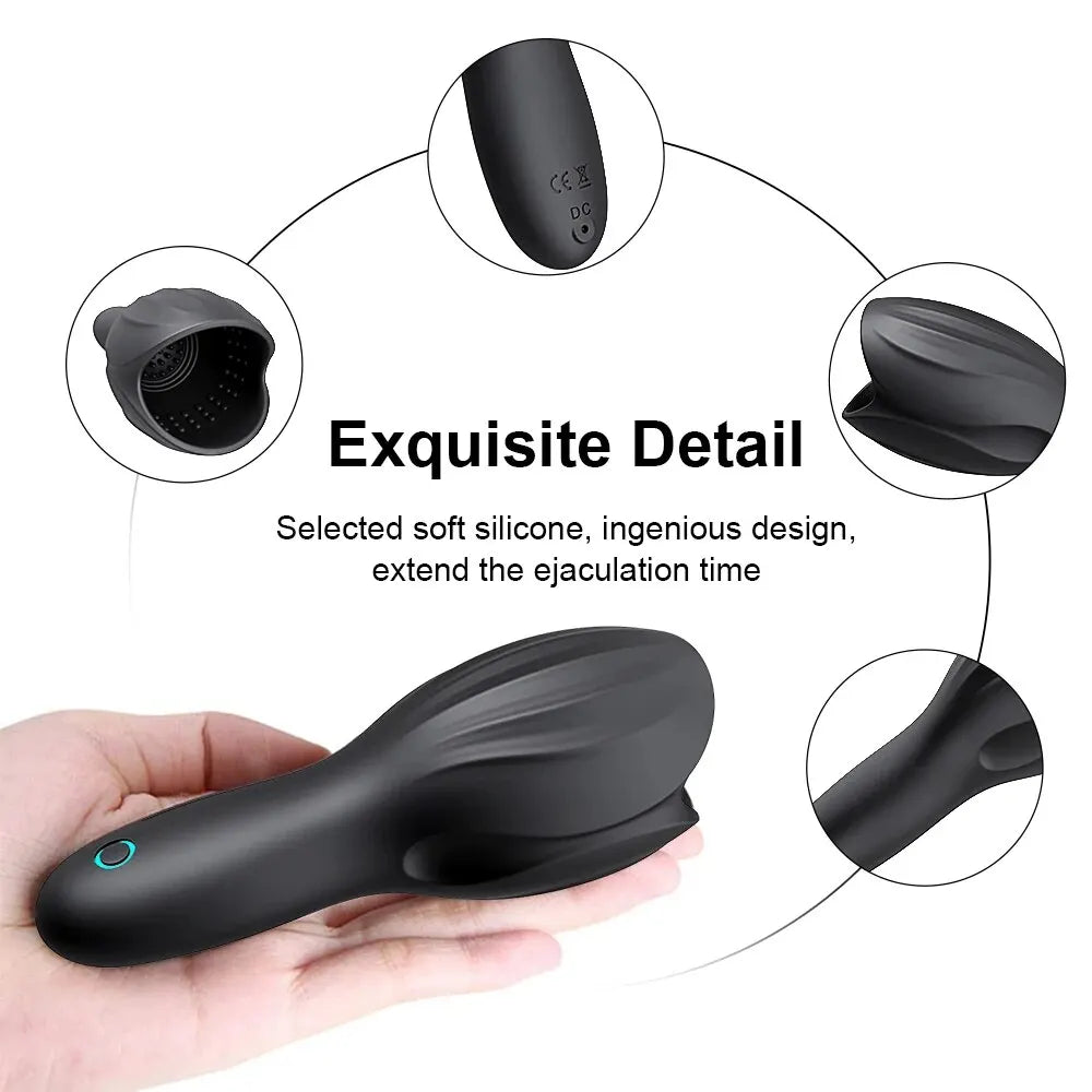 Penis Trainer Vibrator for Men Delay Control
