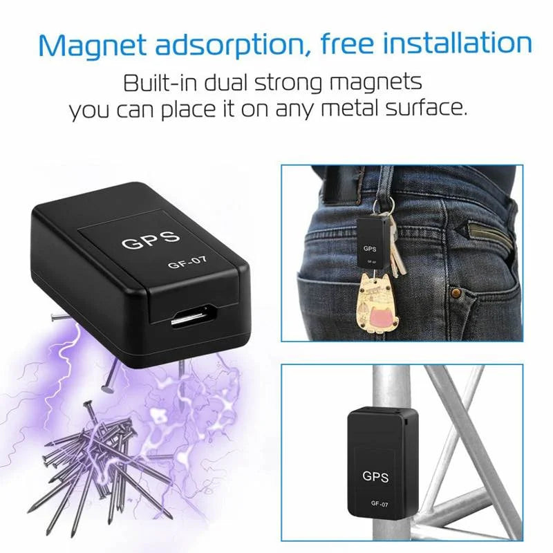 Track anything instantly with the Mini GF-07 GPS tracker!