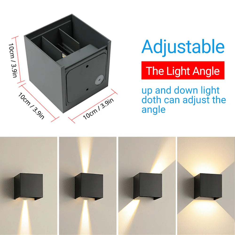 Smart RGBIC LED Wall Light with App Control
