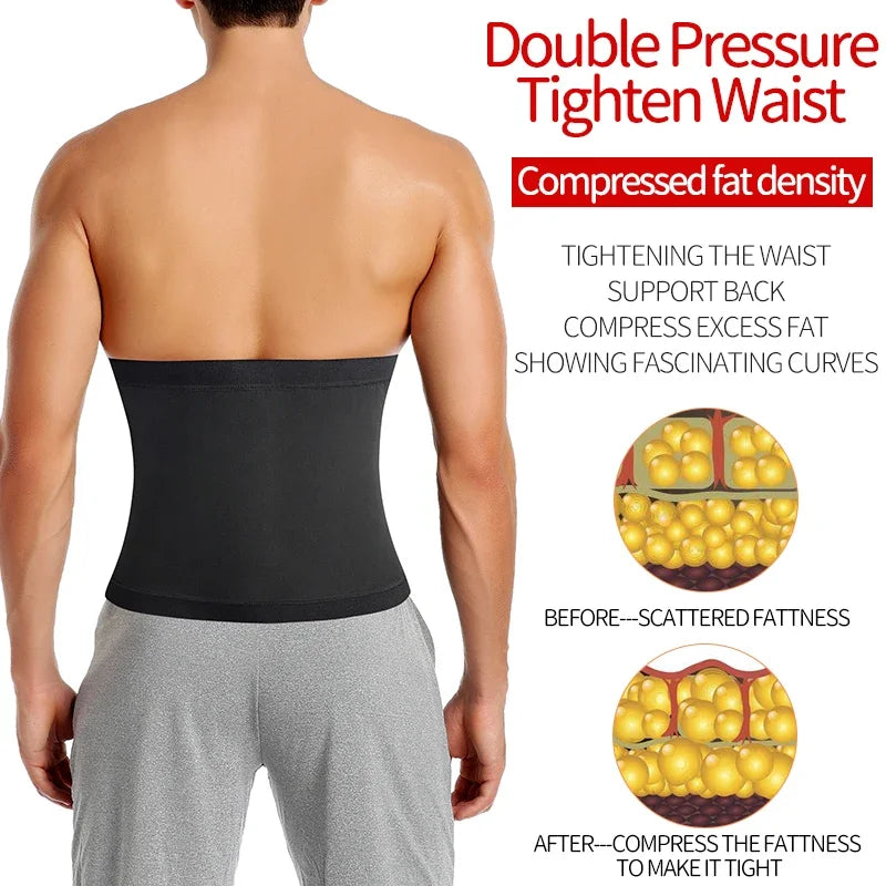 Men's Sweat Belt – Slimming Waist Trainer Corset