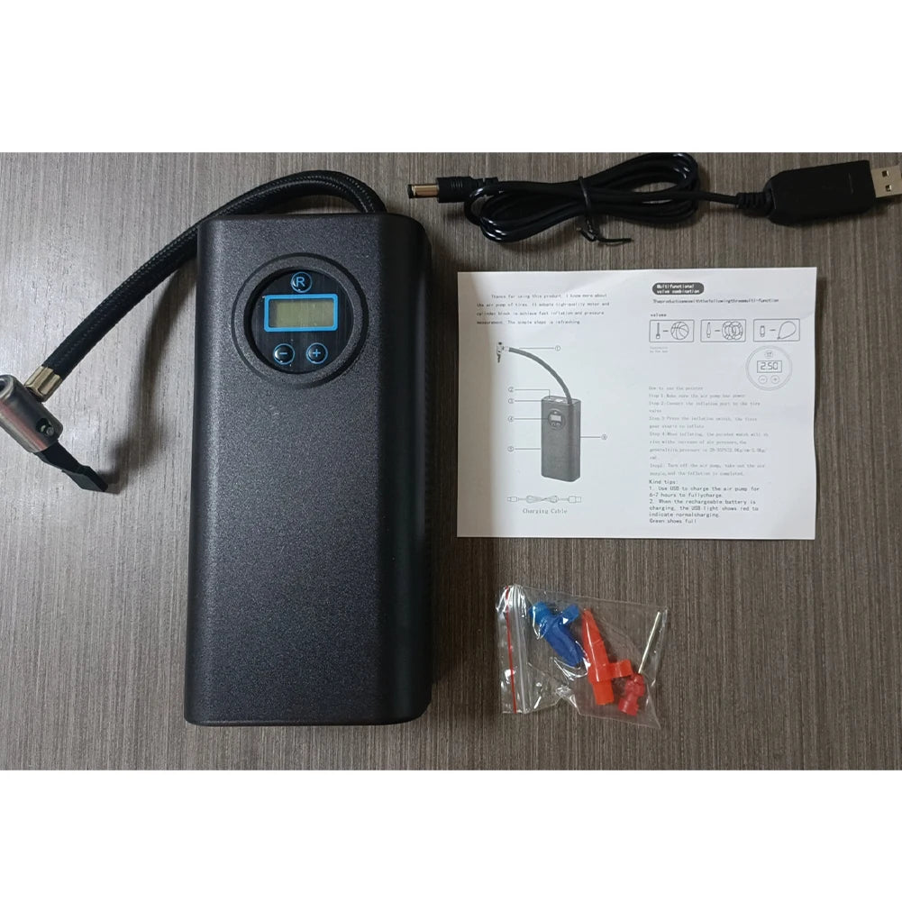 Electric Air Compressor Rechargeable High Precision