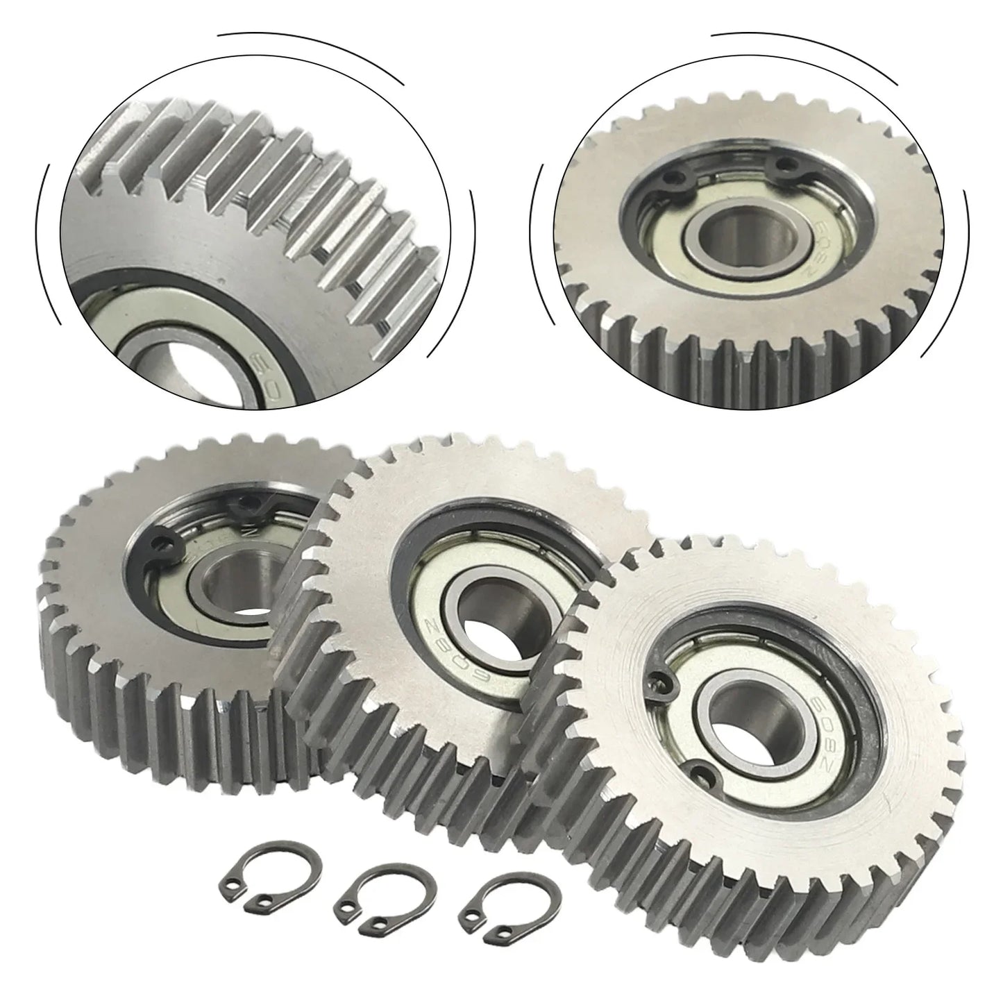 3PCS 36T Steel Motor Gears for Bafang E-Bikes