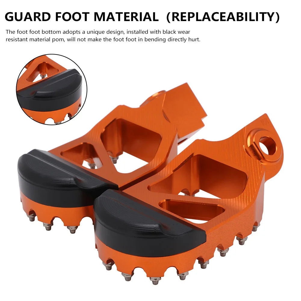 Foot Pegs for KTM SX EXC SMC 125–530