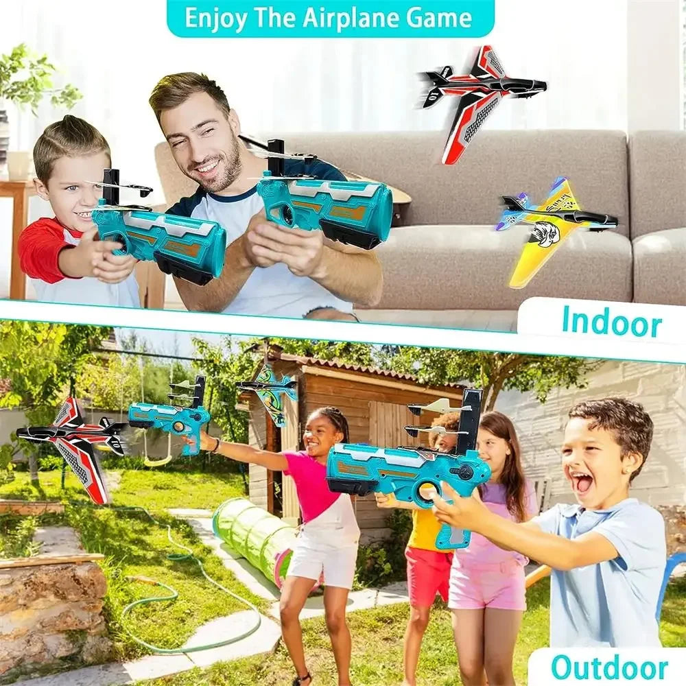 Ejection Aircraft Shooting Game – Launch, Aim & Play Outdoors!