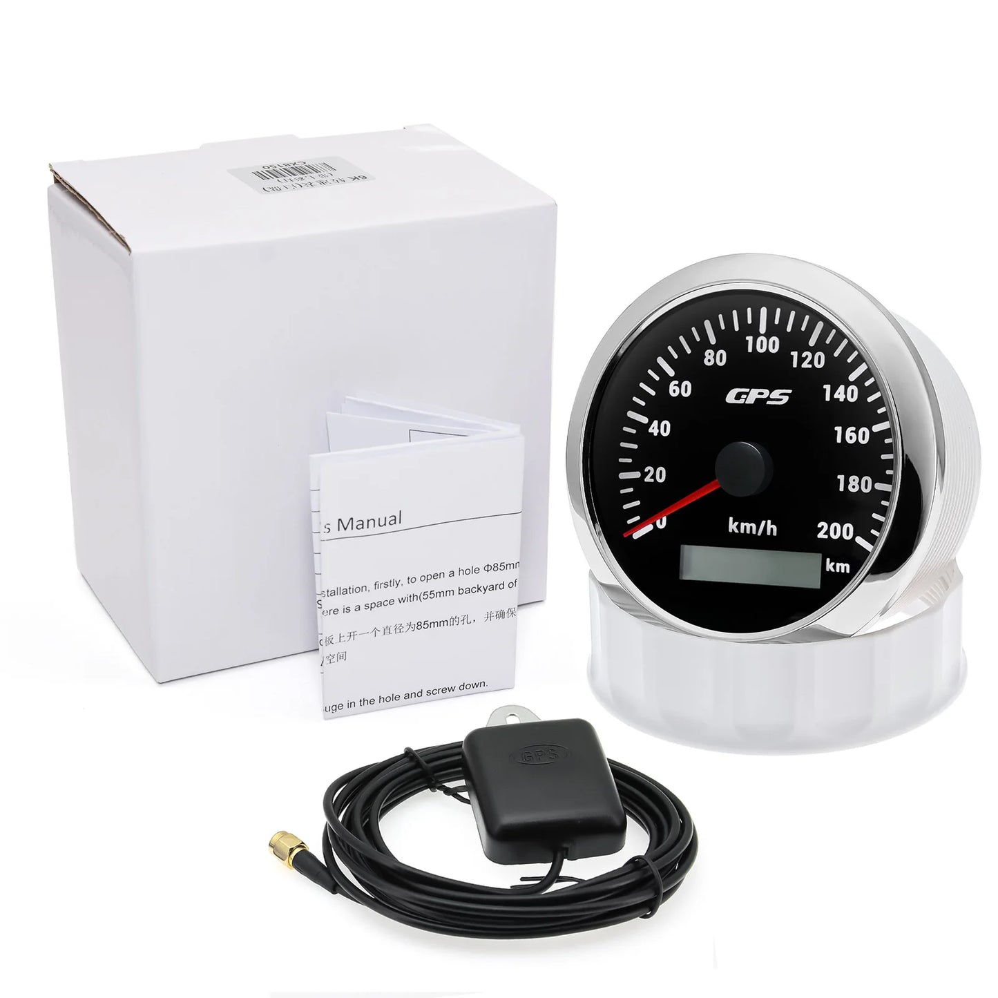 GPS Speedometer Gauge – Accurate Speed for Any Ride!