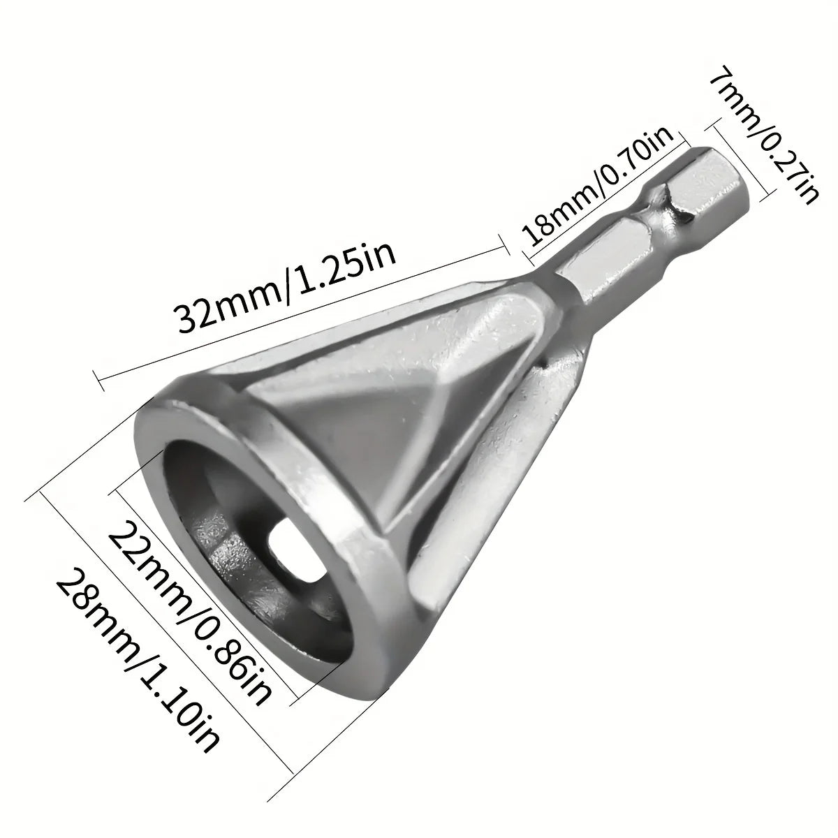 Metal Deburring Chamfering Tool – Drill Chuck Angle Grinder Bit
