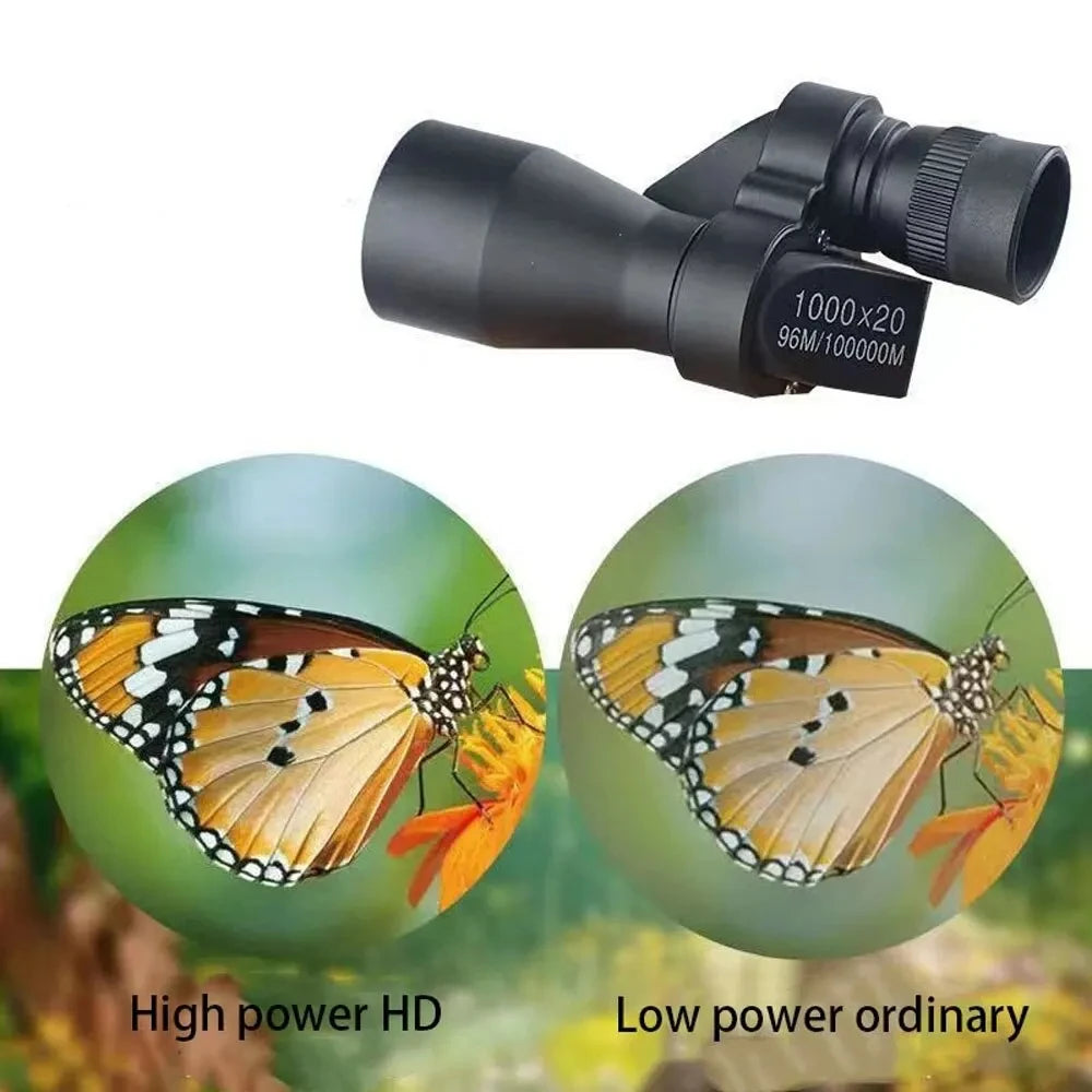 Mini HD Metal Telescope – Pocket Power Outdoors