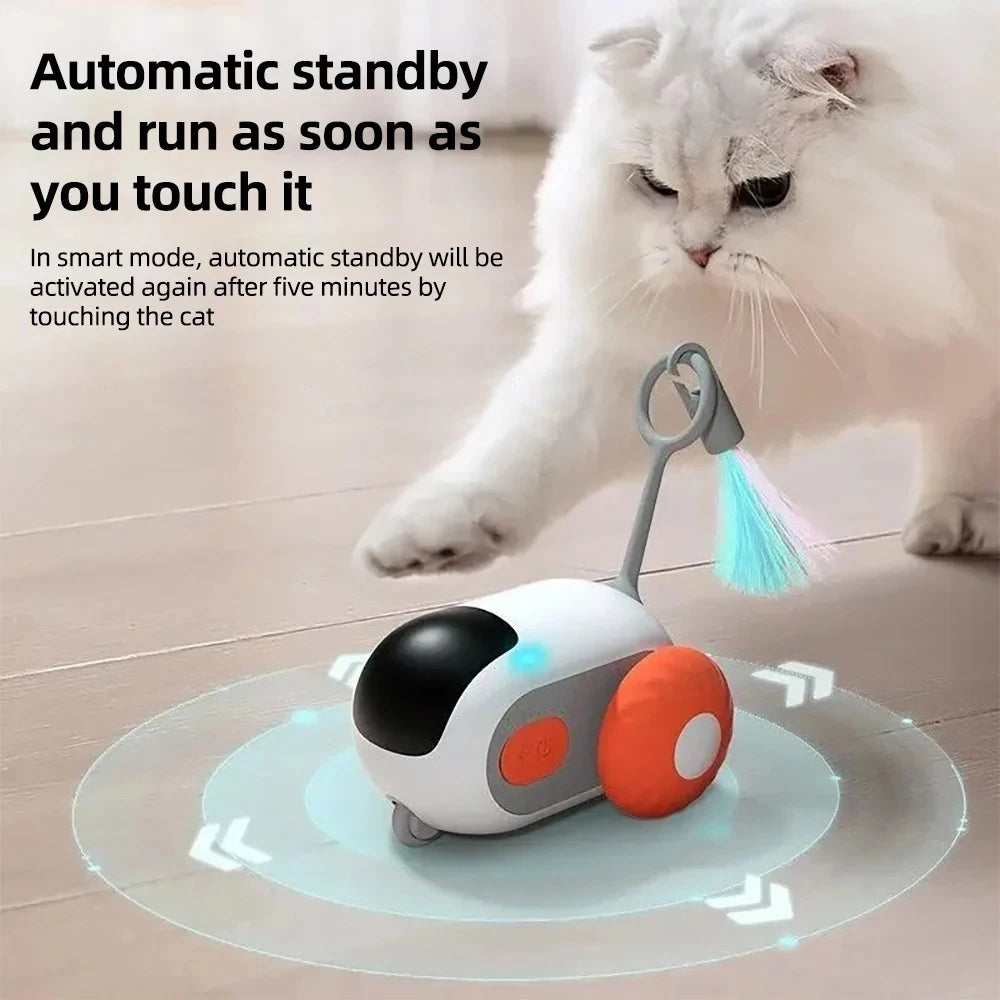 Smart Moving Toy Car – Fun & Training for Pets!