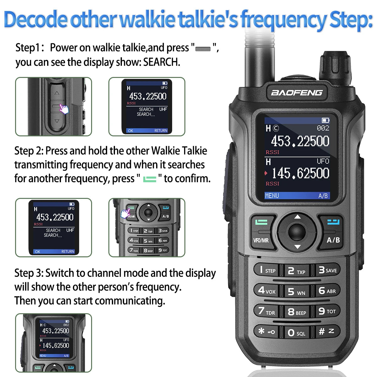 Baofeng UV-21 Pro V2 Waterproof Long-Range Radio