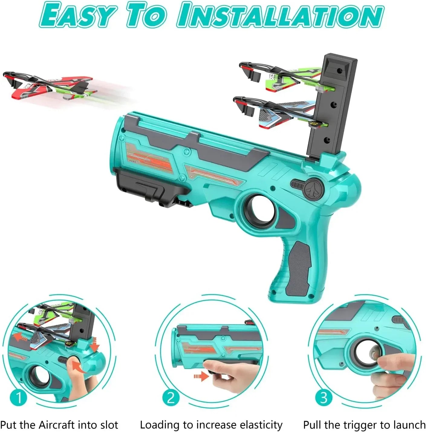 Ejection Aircraft Shooting Game – Launch, Aim & Play Outdoors!