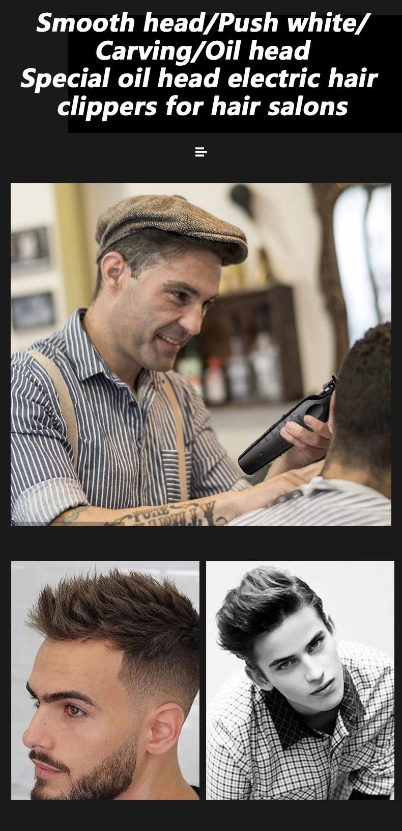 Kemei 2299 Cordless Zero-Gap Hair Trimmer