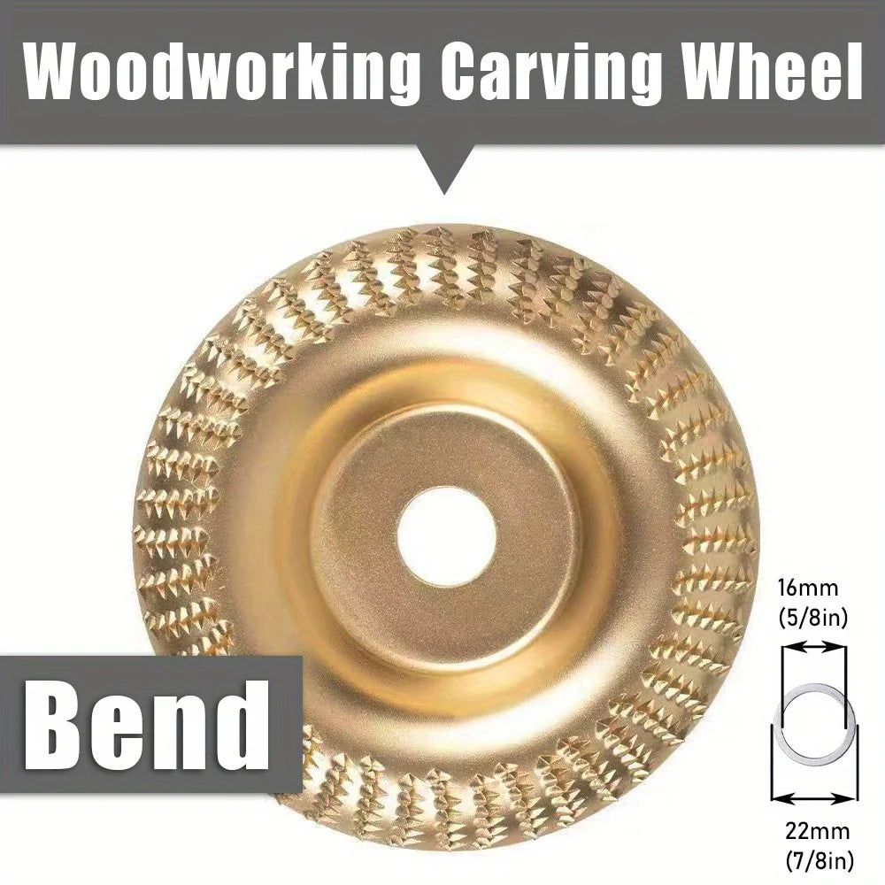 Wood Carving & Sanding Disc Set – 1/3pcs Shaping Wheels