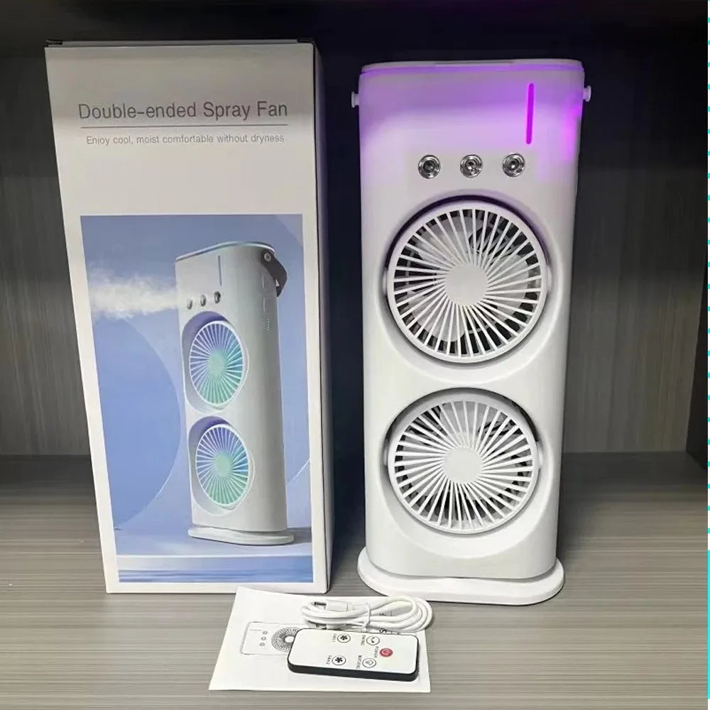 3-in-1 Mini Air Cooler with LED Light