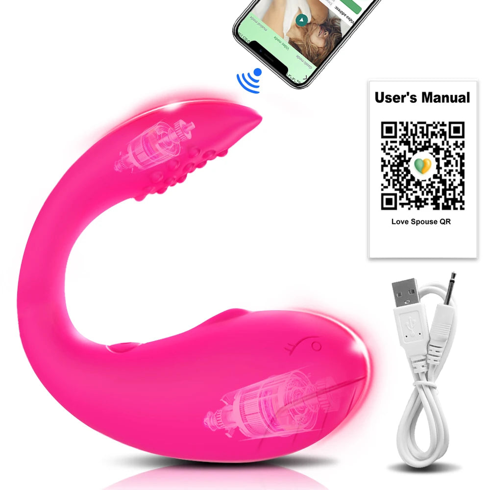 Bluetooth App-Controlled Vibrating Love Egg