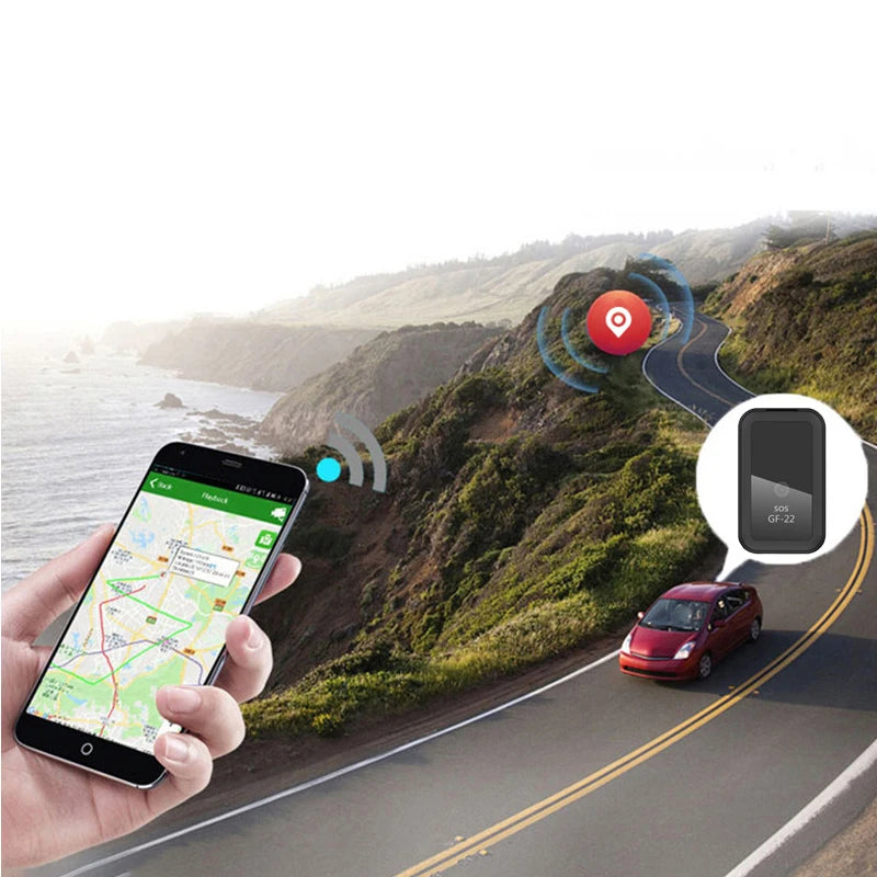Secure your ride with GF 22 Mini Magnetic GPS Tracker!