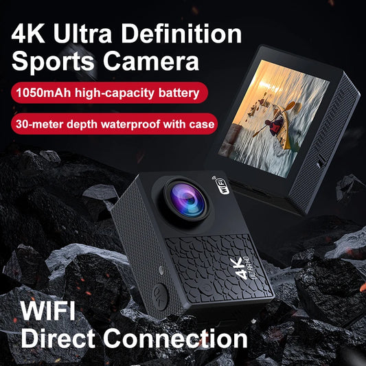Dive into adventure with this IP68 sport action camera!
