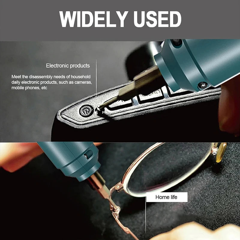 Fix smarter with this mini electric screwdriver set!