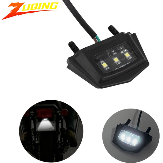 Mini LED License Plate Light 12V Universal