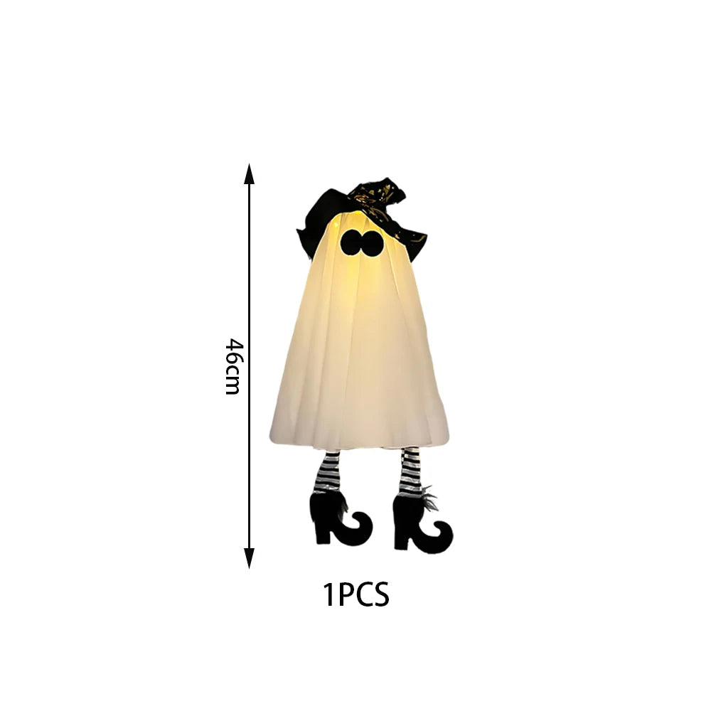 LED Light Up Witch Ghost Hanging Decoration