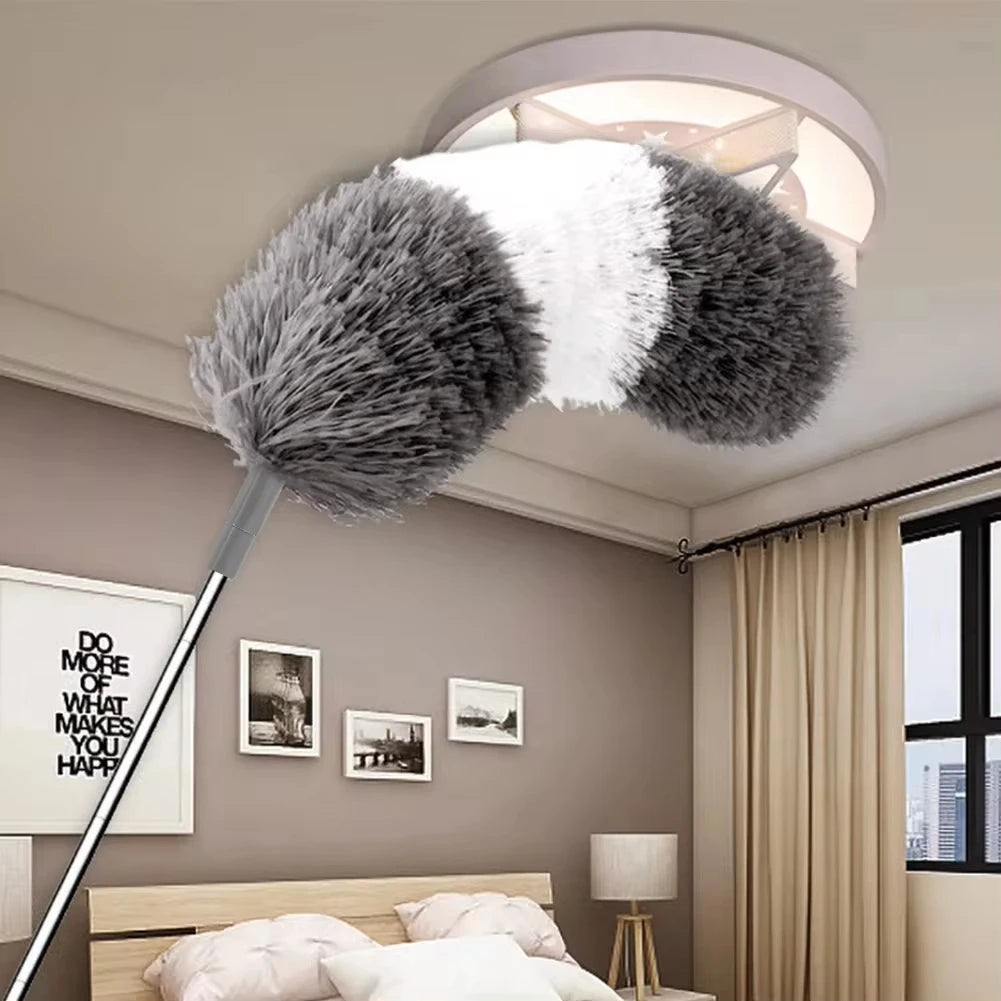 Extendable Microfiber Duster – Telescopic & Bendable Cleaning Brush