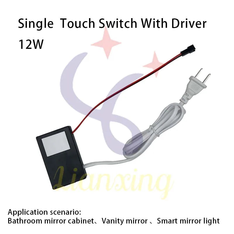 Smart Touch Sensor Switch for LED Mirror Light