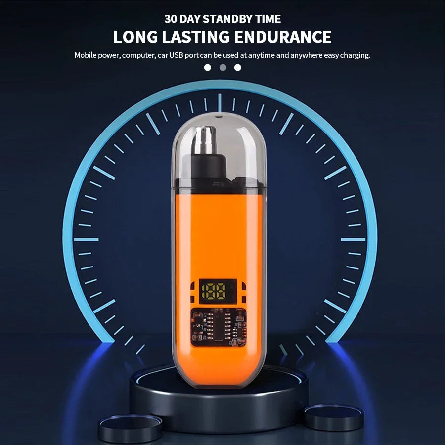 2-in-1 Electric Ear Nose Hair Trimmer