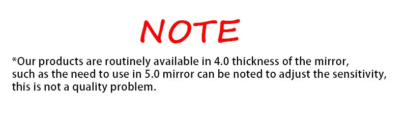 Smart Touch Sensor Switch for LED Mirror Light