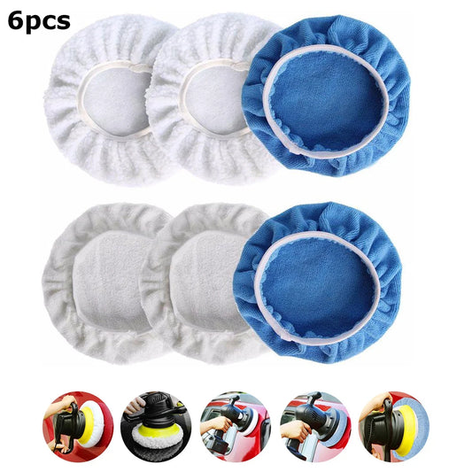6pcs Microfiber Polishing Pads – Shine With Zero Swirls!