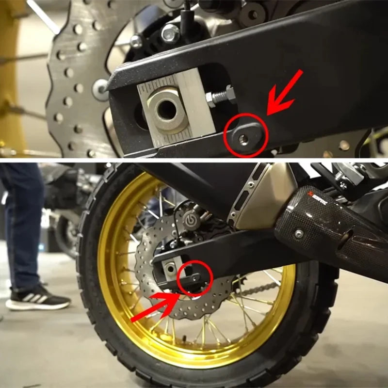 8MM Swingarm Spools for SUZUKI V-Strom Series