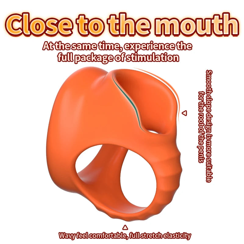 Reusable Silicone Penis Ring for Delay
