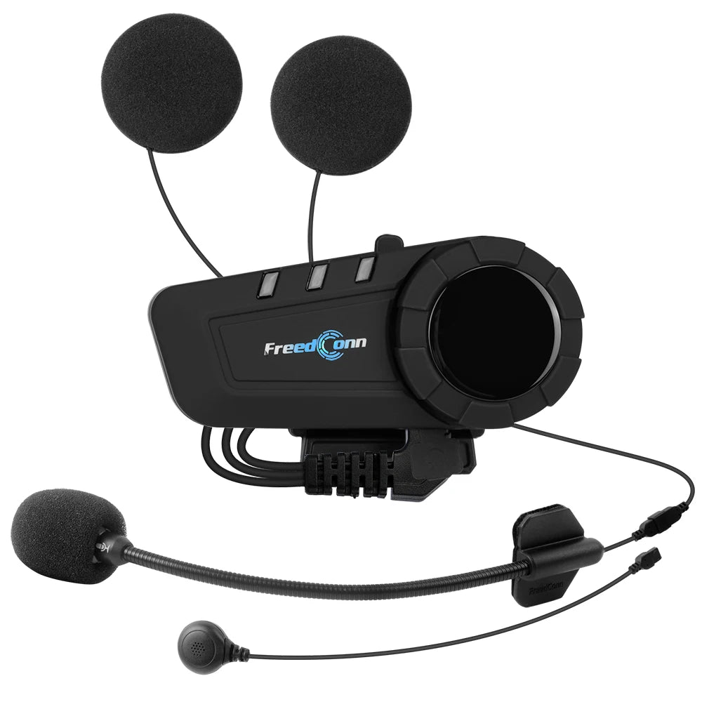 Freedconn Bluetooth Motorcycle Helmet Intercom 1000M