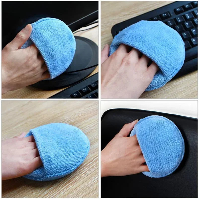 10PCS Microfiber Car Detailing Applicator Pads