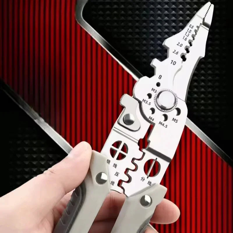 Multi-Functional Electrician Pliers – Wire Stripping & Splitting Tool