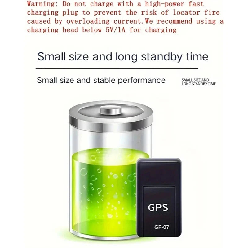 Stay secure with this mini magnetic GPS tracker!