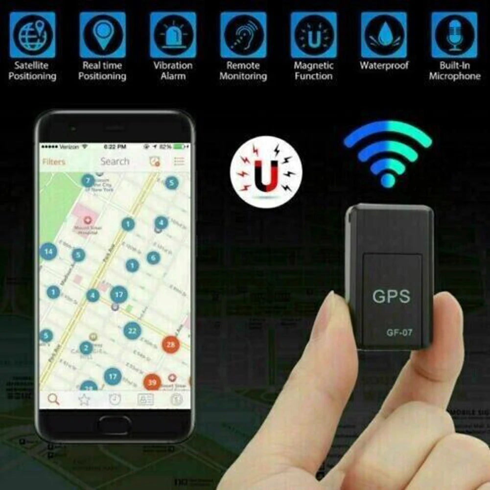 Track anything anytime with the GF-07 Magnetic GPS Tracker!