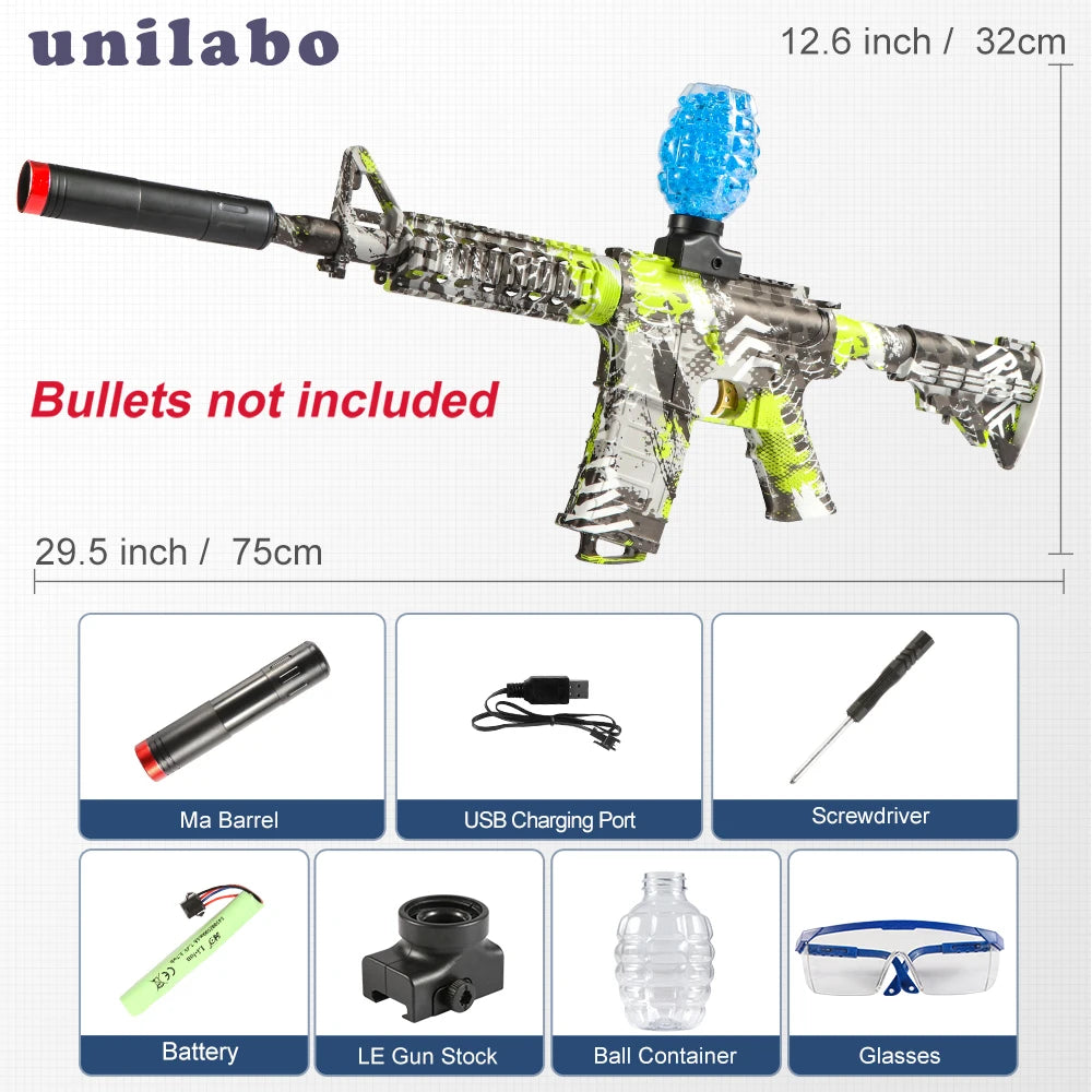 M416 Electric Toy Blaster Gun – Outdoor Fun