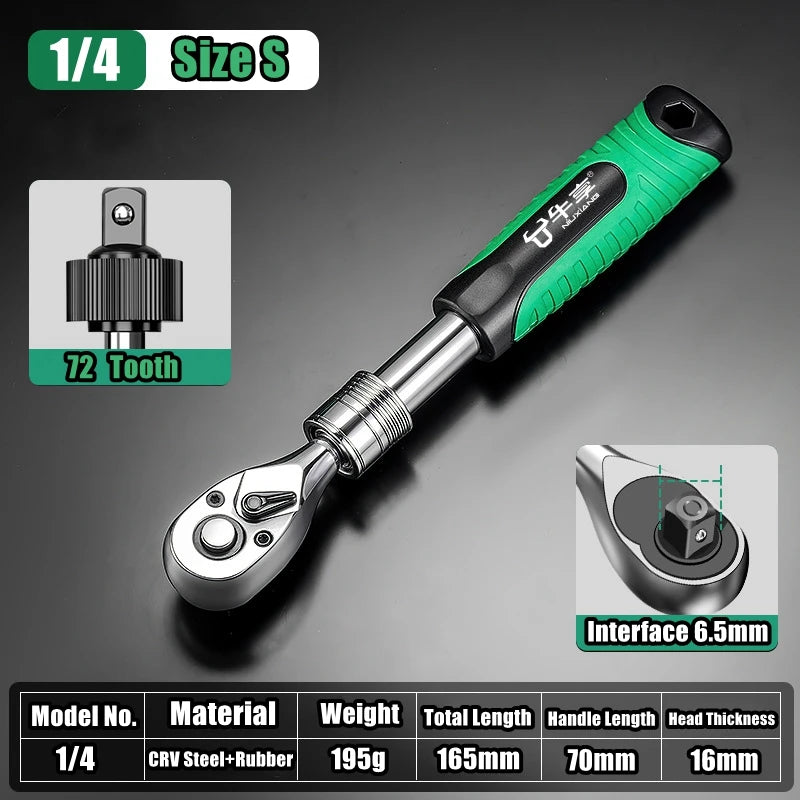 Telescopic Ratchet Wrench – Power & Reach in One Tool!