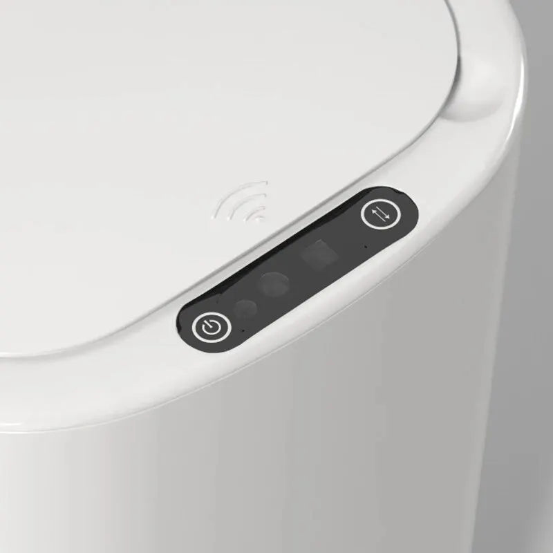 Smart Sensing Automatic White Trash Can 12L