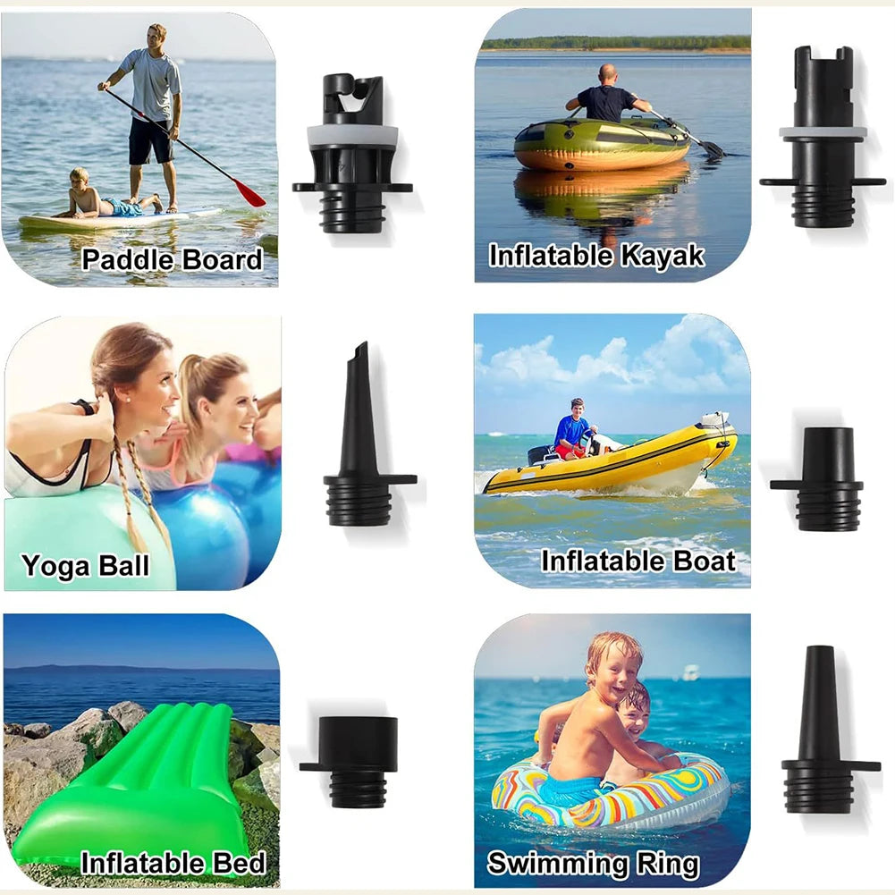 6Pcs Inflatable Pump Hose Nozzle Kit
