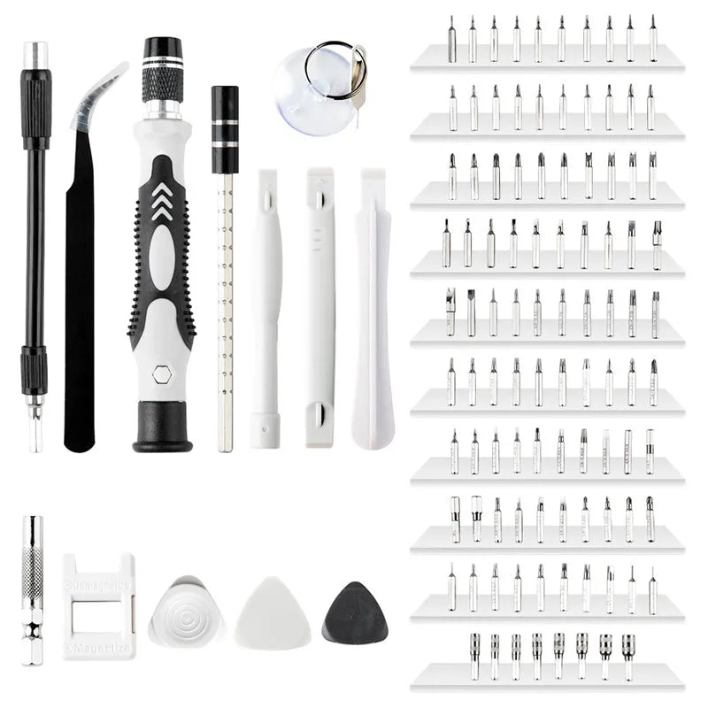 115 in 1 Magnetic Screwdriver Set Precision Multi Hand Tool.