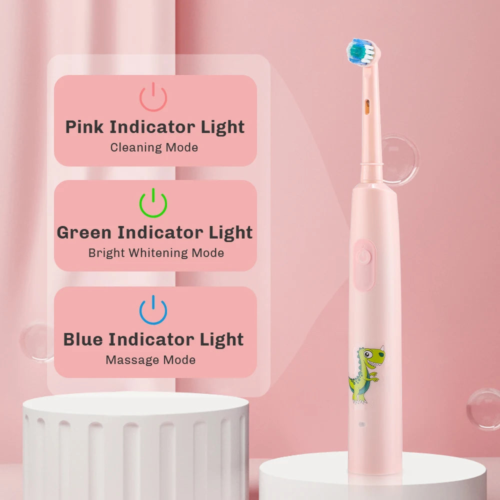 Smart Rotating Electric Toothbrush for Adults