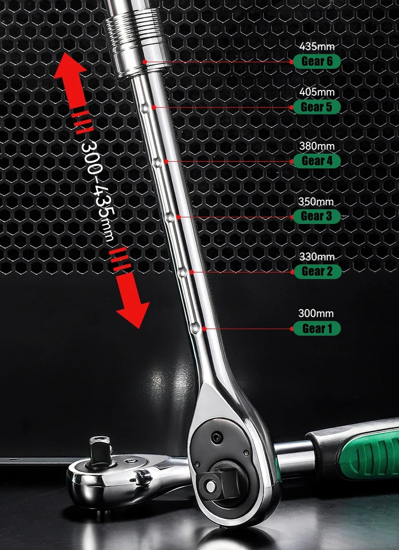 Telescopic Ratchet Wrench – Power & Reach in One Tool!