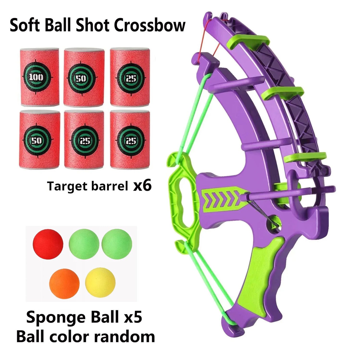 Soft Bullet Shooting Practice Toy for Kids
