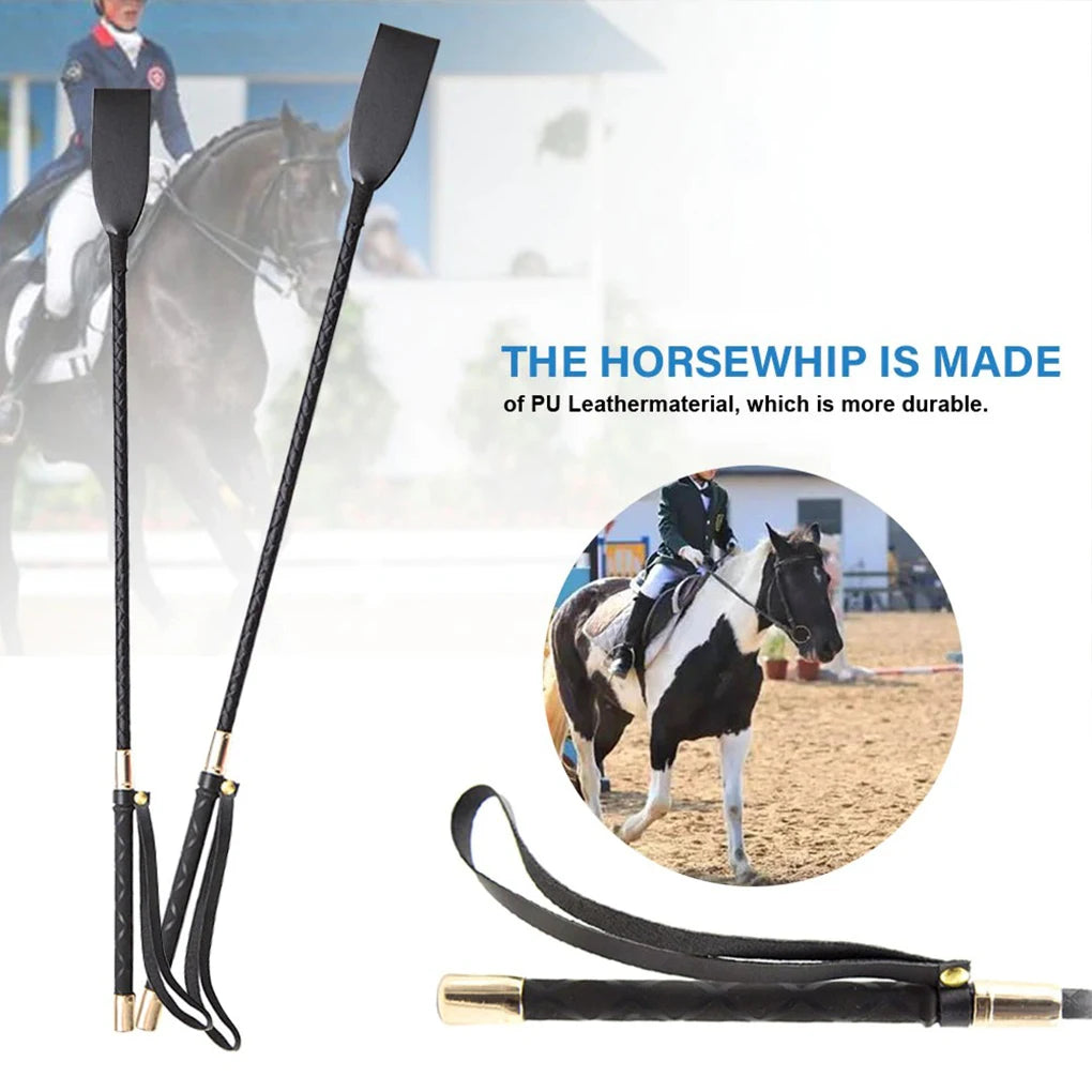 Equestrian Riding Whip – Anti-Slip PU Grip