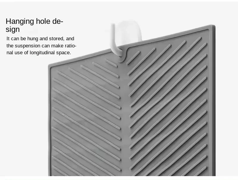 Silicone Anti-Slip Drain Pad for Kitchen Use
