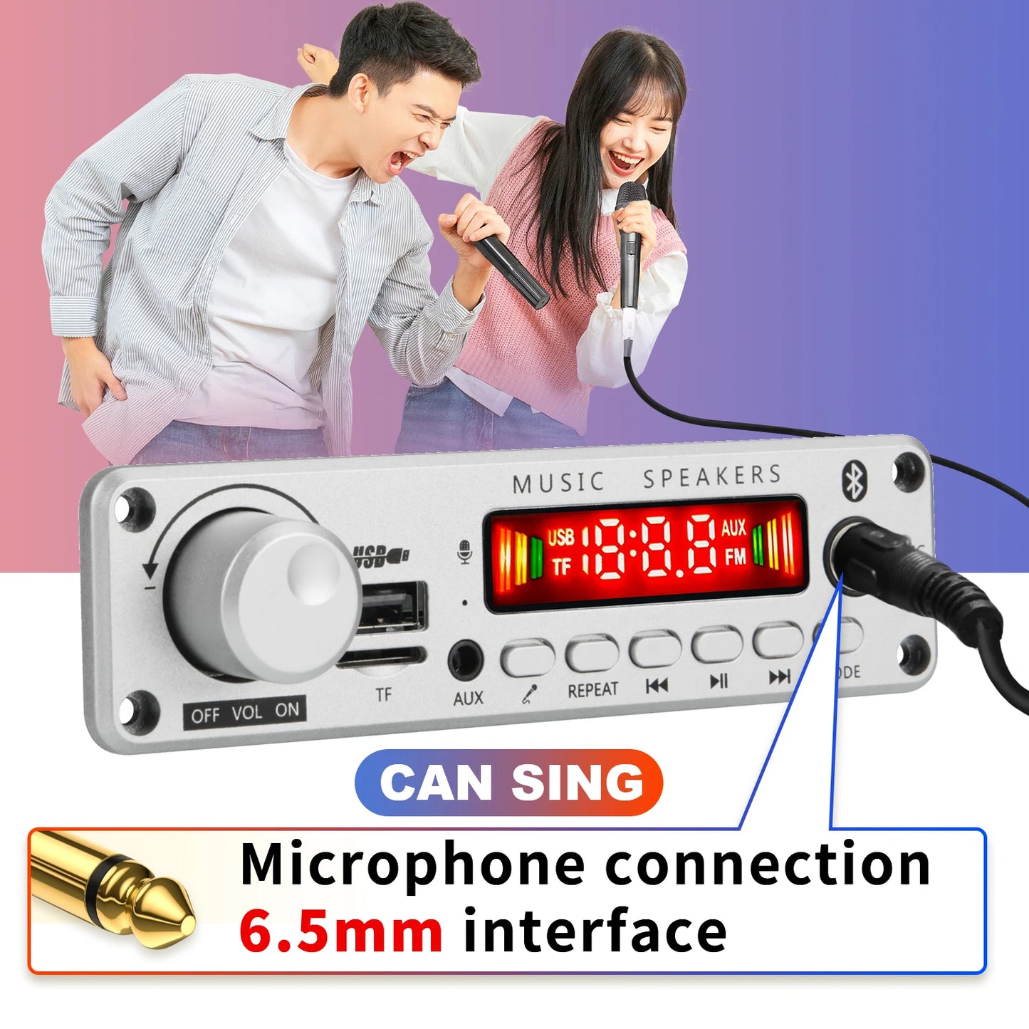 Boost your sound system with wireless amplifier power!