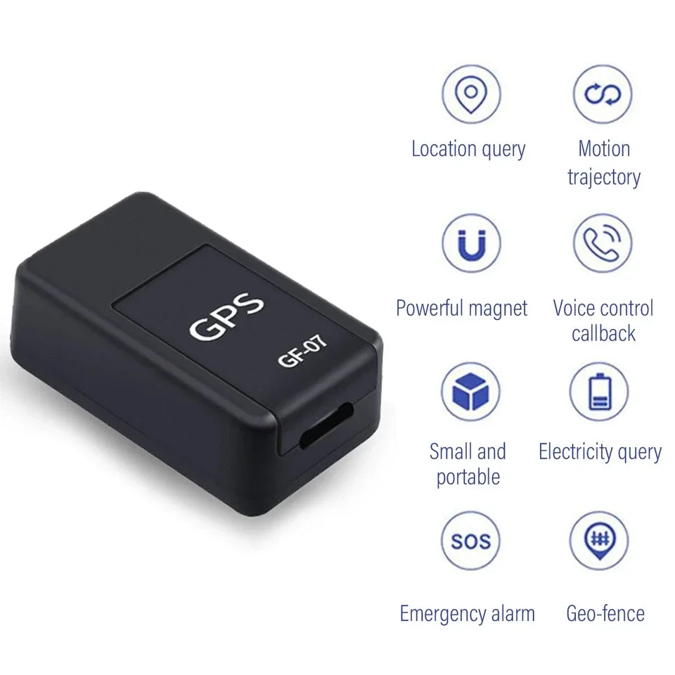 Stay secure with this mini magnetic GPS tracker!