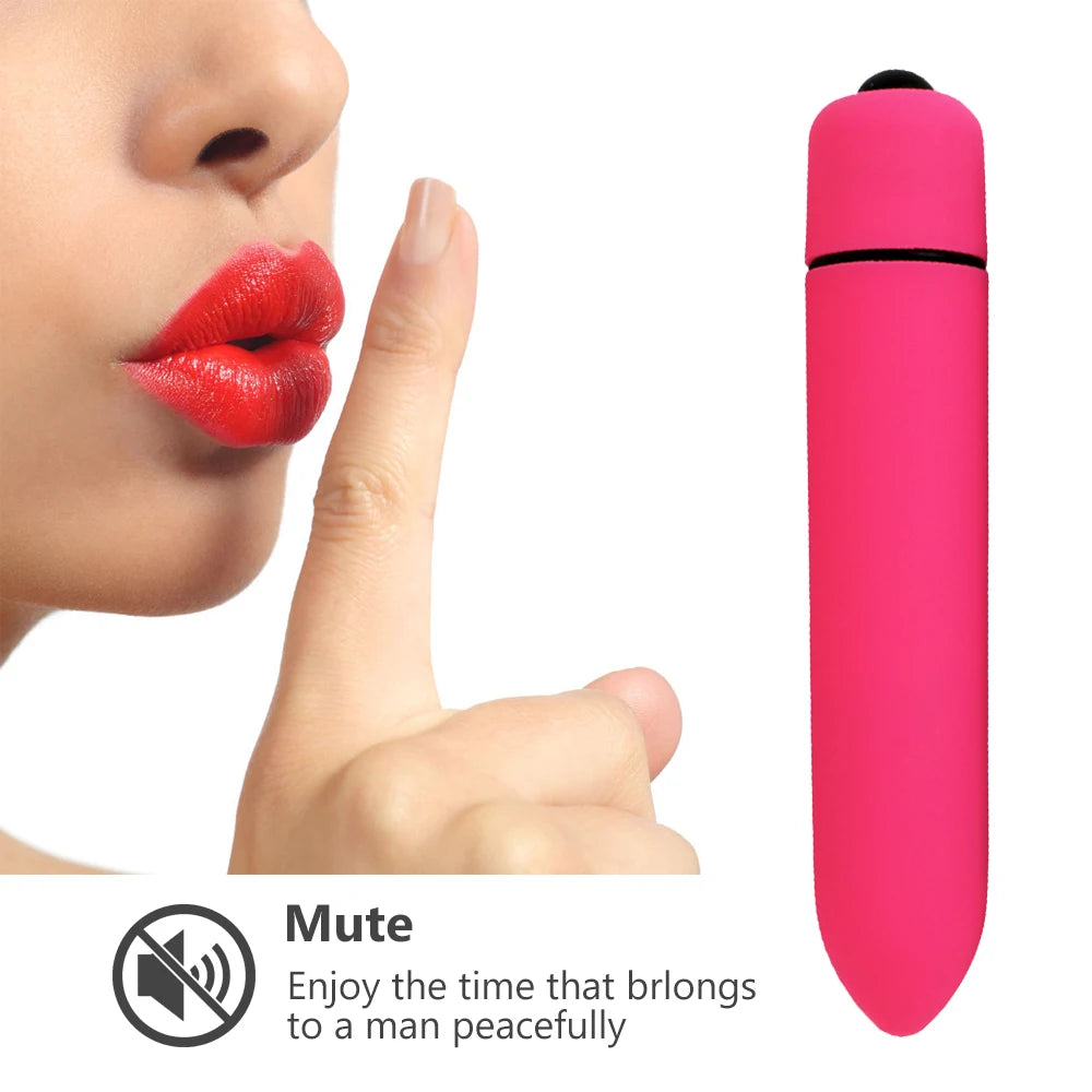 10-Speed Mini Bullet Vibrator – G-Spot Pleasure