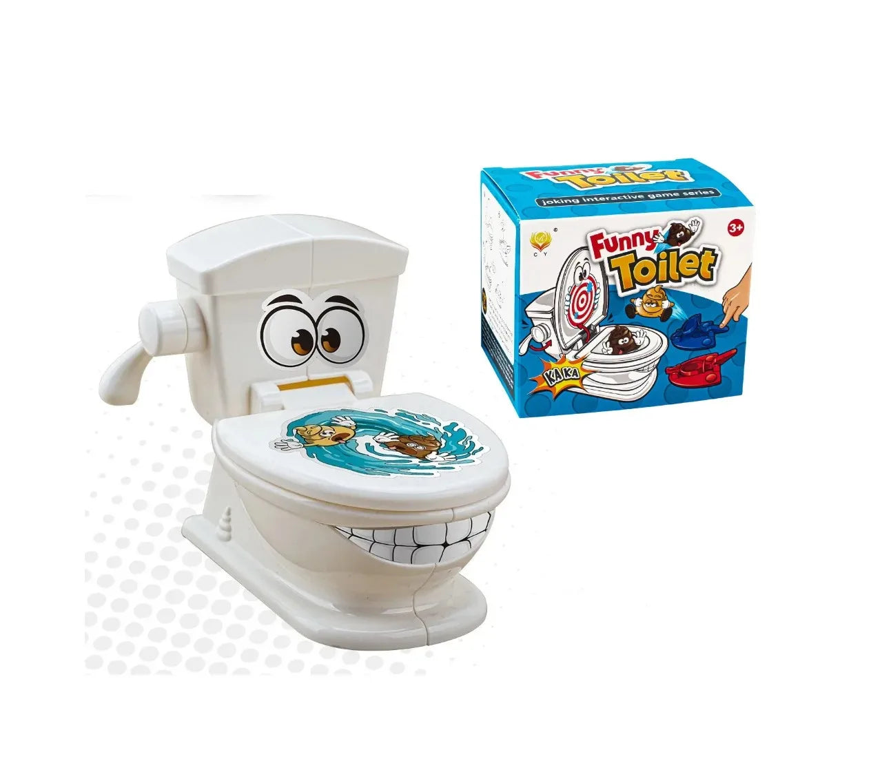 Mini Toilet Catapult Game – Stress Relief Fun