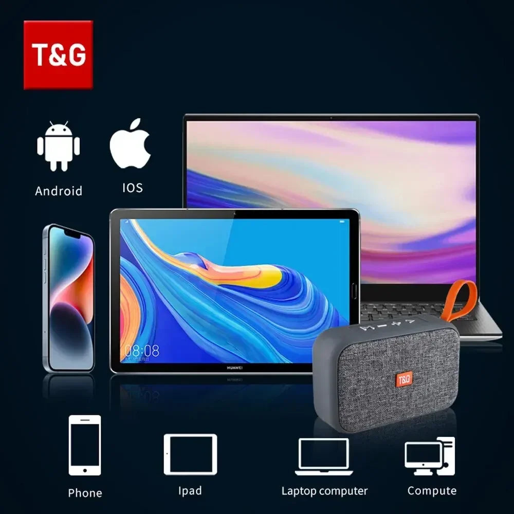 Speaker Portable Mini Wireless Soundbar Bluetooth 5.0 Waterproof